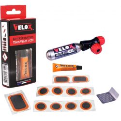 Velox 11-piece repair kit with CO2