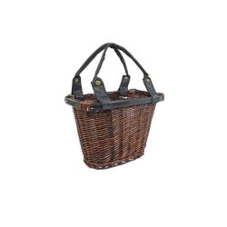 Newton front wicker basket quick release