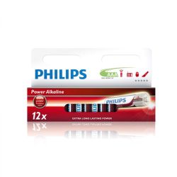 Philipps pack of 12 LR03 batteries