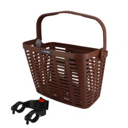 Optimiz plastic front basket 355X260X280mm (VAE attachment) brown