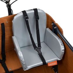 Babboe child seats silver