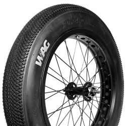 WAG fat bike tire 20 x 4.0 rolling tread