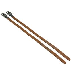 Zefal Christophe brown toe straps