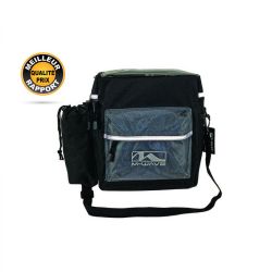 M-Wave front bag with clip 600D gray
