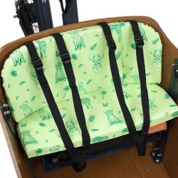 Babboe Carve/Flow cushion set (Safari Lime)