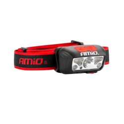 Amio LED headlamp 6500k (USB charging)