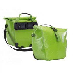Thule Shield Pannier green small bike bag