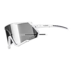 Gist Mask glasses, white frame, smoke lens