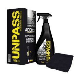 UNPASS waterless cleaner + microfiber