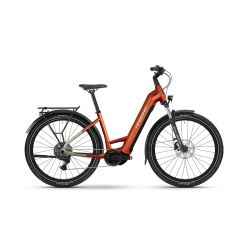Haibike Trekking 4 Lowstep orange grey