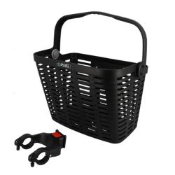 Optimiz plastic front basket 355X260X280mm (VAE attachment) black