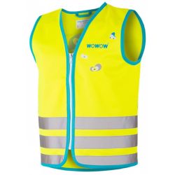 WOWOW fluorescent yellow children's vest T.XS