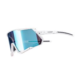 Gist Mask glasses, white frame, blue lens