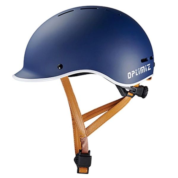 Optimiz helmet 0375 matte blue (rear lighting)