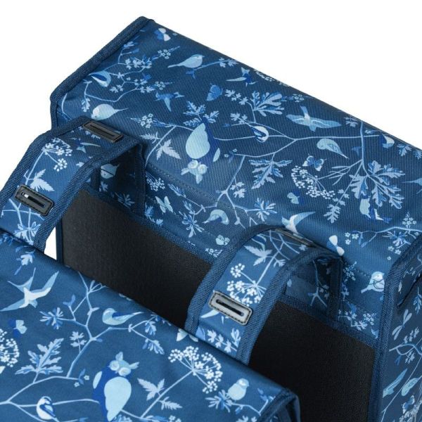 Basil pannier WANDERLUST-DOUBLE 35L Indigo blue