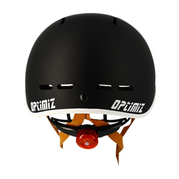 Optimiz helmet 0375 black (rear lighting)