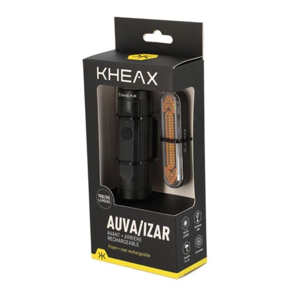 Kheax rechargeable AUVA/IZAR lighting kit