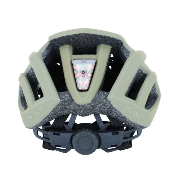 Gist helmet Planet White mat grey