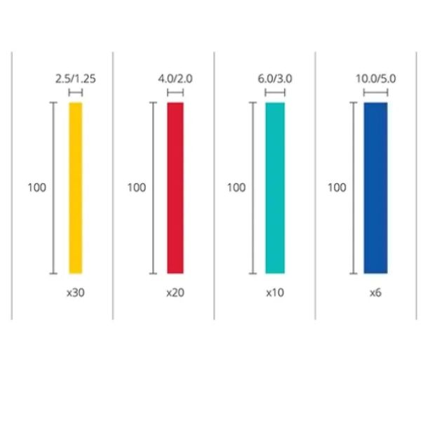 Amio heat-shrink tubing (100 pieces)