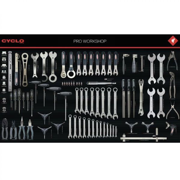 Weldtite panel 81 professional bicycle tools