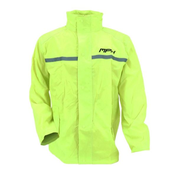 MPH rain jacket and pants pack yellow/black