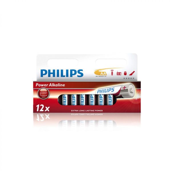 Philipps pack of 12 LR06 batteries