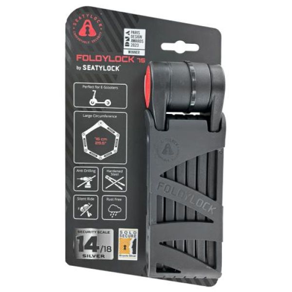 Seatylock articulated anti-theft device Foldylock 75cm