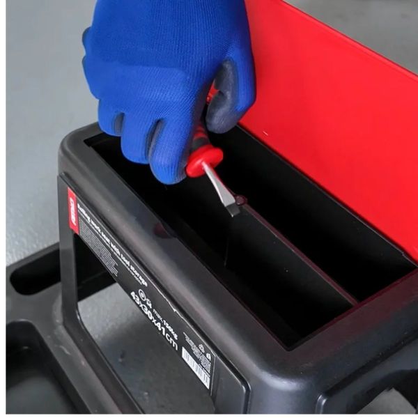 Amio rolling workshop stool 150kg