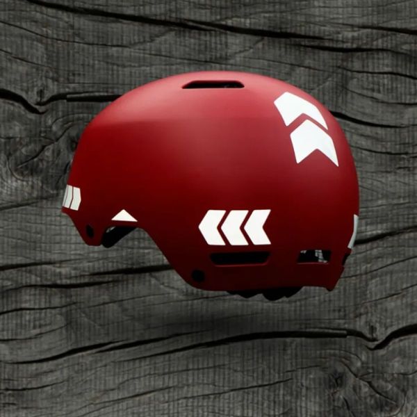 Reflective Berlin high-visibility stickers for bikes and helmets