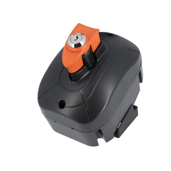 OBH urban helmet lock attachment on handlebar