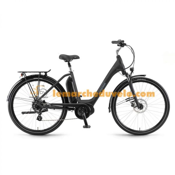 Winora Sima 7 Monotube Bosch Active 400Wh (matt black)