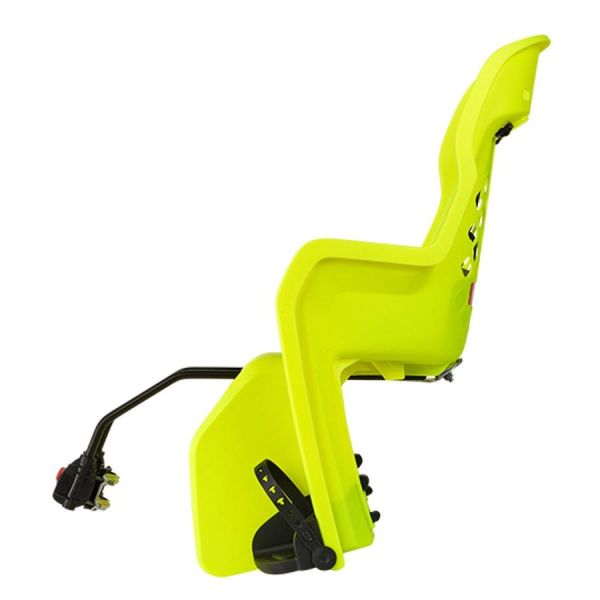 Polisport Joy FF baby carrier on frame (neon yellow)