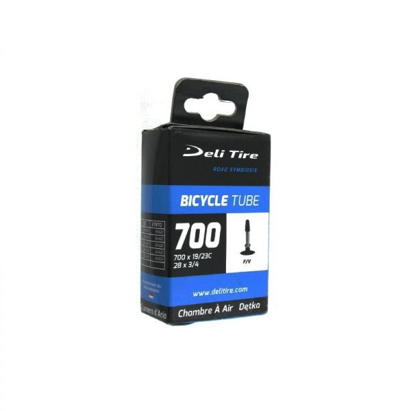 Deli inner tube 700x18 / 23 presta valve 51mm