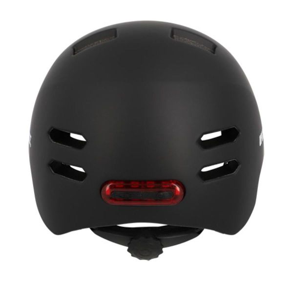 Optimiz urban helmet 0374 black LED lighting front and rear