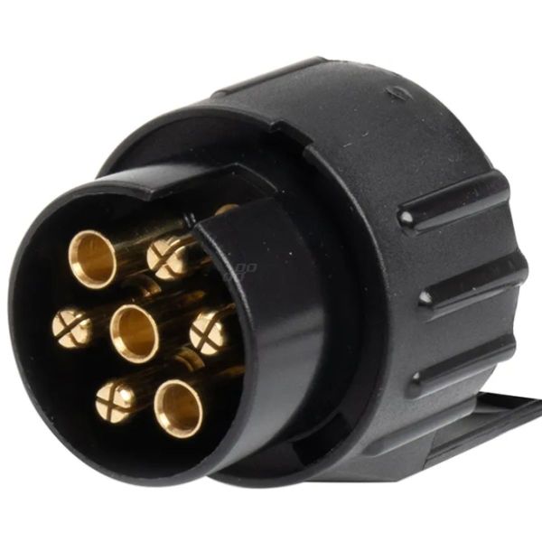Amio 7/13-pin trailer plug adapter