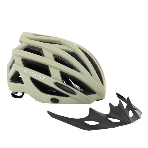 Gist helmet Planet White mat grey