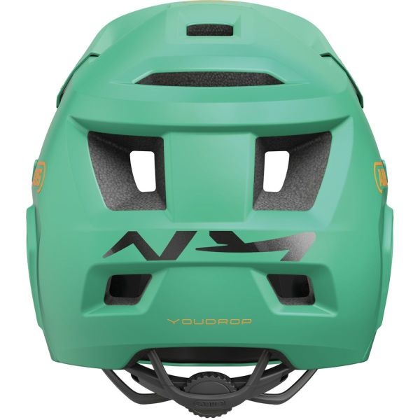 ABUS Youdrop FF children's helmet, green, 48–55 cm