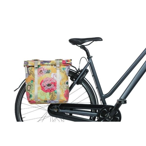 Basil rear panniers Bloom Field 28-35L