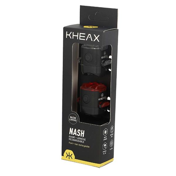 Kheax Nash (front and rear light) USB