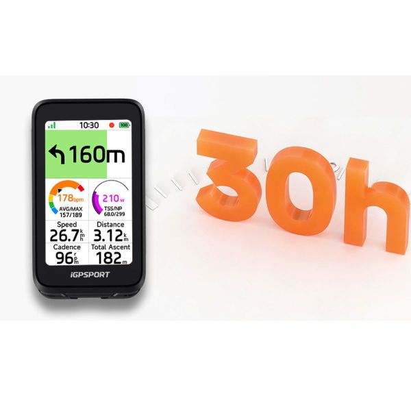 IGPSPORT BiNavi Air 100% touchscreen