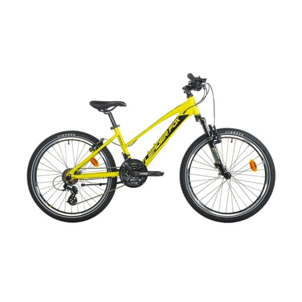Leader Fox Spider 24" Yellow Kids' Mountain Bike