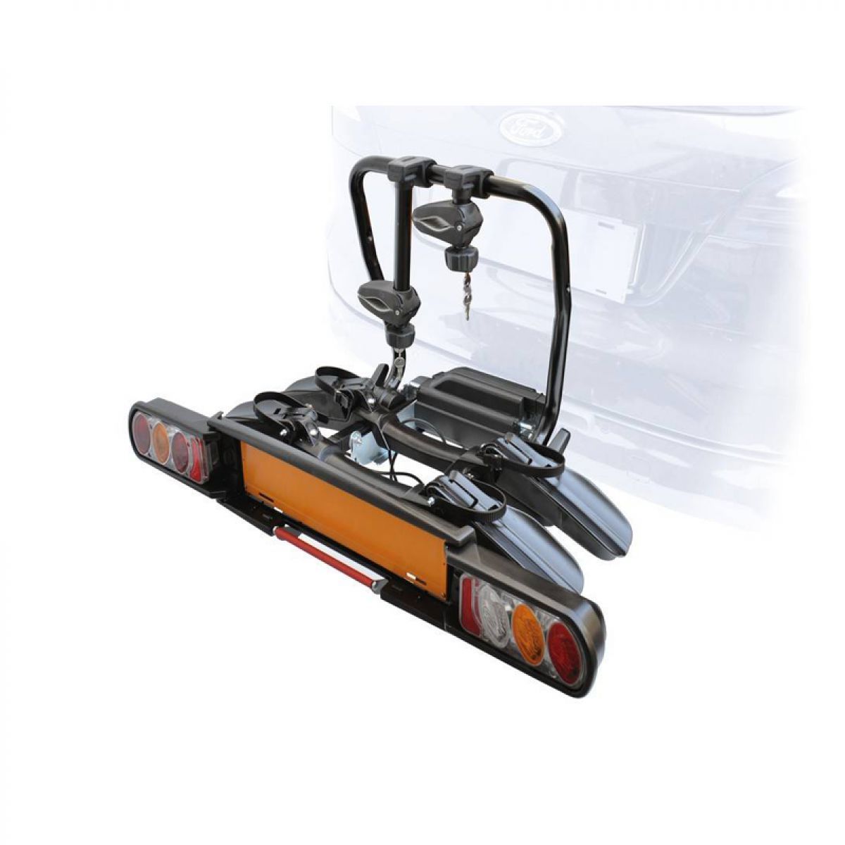 Porte-vélos Universel Pour Hayon (coffre) - Support Pour 2 Vélos - Marque Peruzzo Pure Instinct