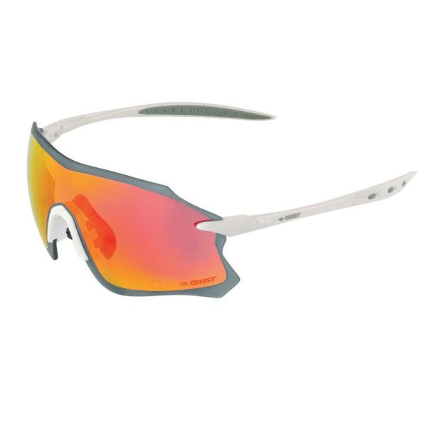 Gist glasses Pack white frames red lenses
