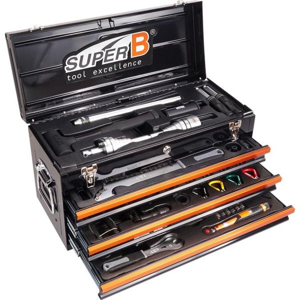 SUPER B workshop trolley on workbench (53 PIECES)