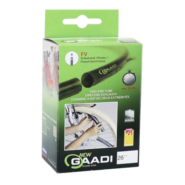 GAADI inner tube 26x1.90-2.10 presta (mounting without removing the wheel)