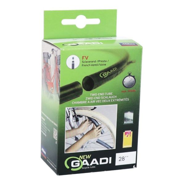 GAADI inner tube 700x38-45 presta (mounting without removing the wheel)