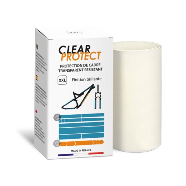 Clear Protect glossy XXL frame protection