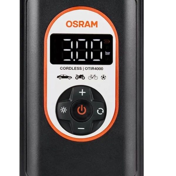Osram Inflate 4000 12V compressor/pump (USB-C + cigarette lighter)