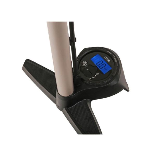 Zefal foot pump Profil max FP65 digital pressure gauge