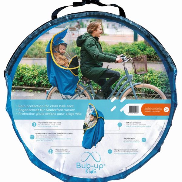 Bub-up® Kids rain protection for baby bike seats